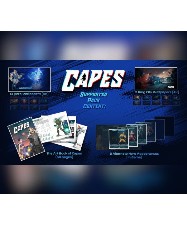 Capes - Supporter Pack DLC Steam Key GLOBAL